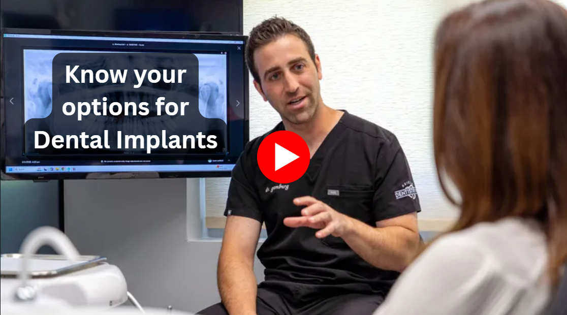 Know your options for Dental Implants