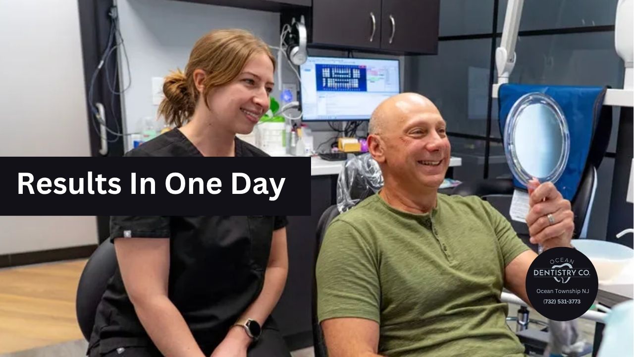 Results In One Day Teeth Whitening Ocean Dentistry