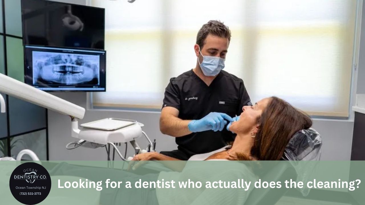 Looking for a dentist who actually does the cleaning?