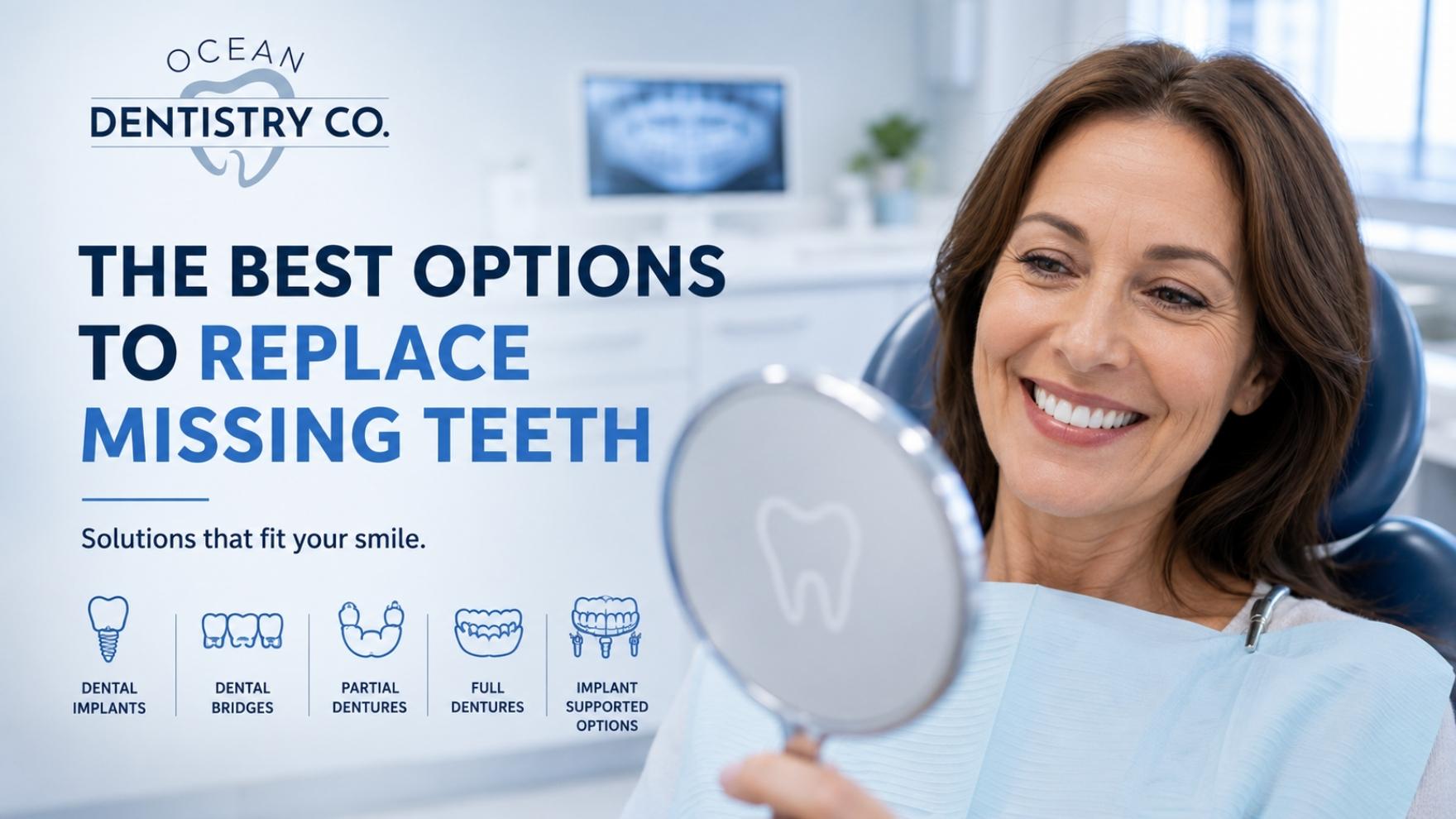 best options to replace missing teeth