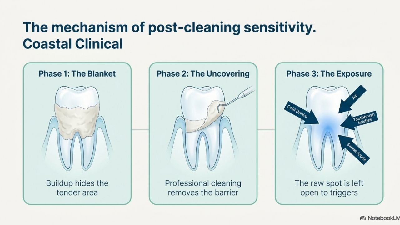Why It Can Feel Worse Right After a Cleaning.