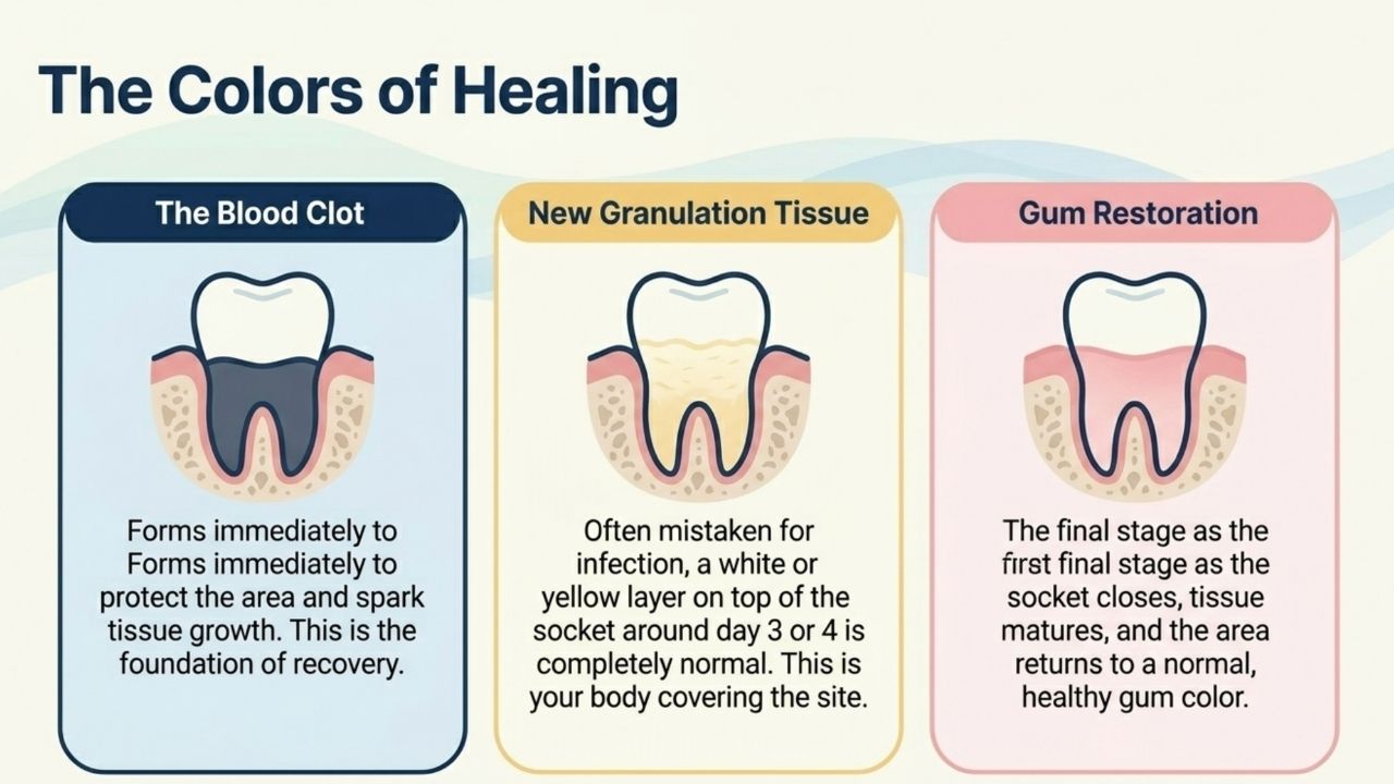 How Can I Tell a Normal Socket After Tooth Extraction?